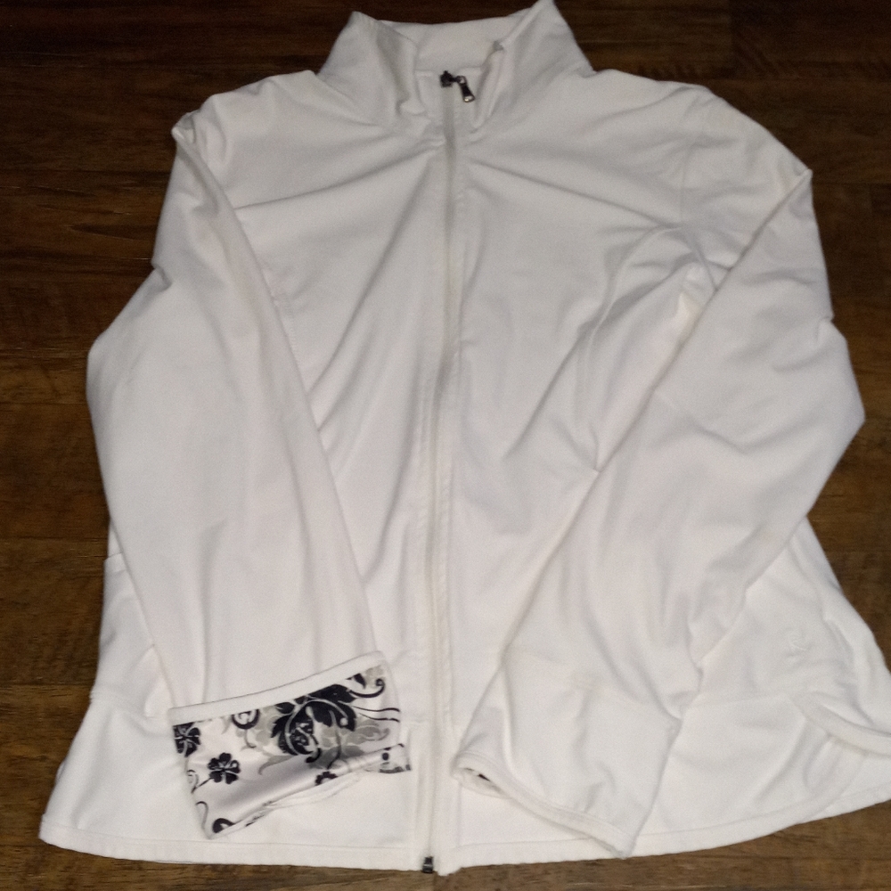 Danskin white jacket